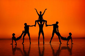 Richmond Ballet dancers in Gargoyles